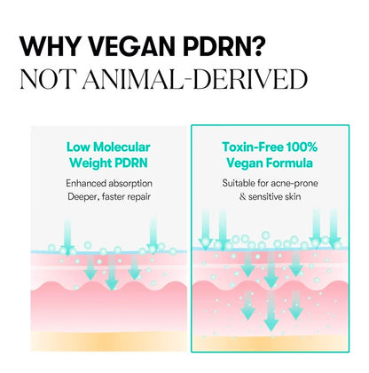 VT COSMETICS PDRN Capsule Cream 100 - Hydrating Face Moisturizer with 100,000ppm PDRN, Hyaluronic Acid, 9 Peptides, Firming & Plumping Nourishing Cream