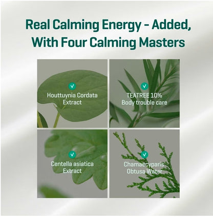 SOME BY MI AHA BHA PHA Miracle Calming Body Lotion – Korean Exfoliating Salicylic Acid Body Moisturizer for Dry Skin – Daily Hydration & Soothing Care with Centella