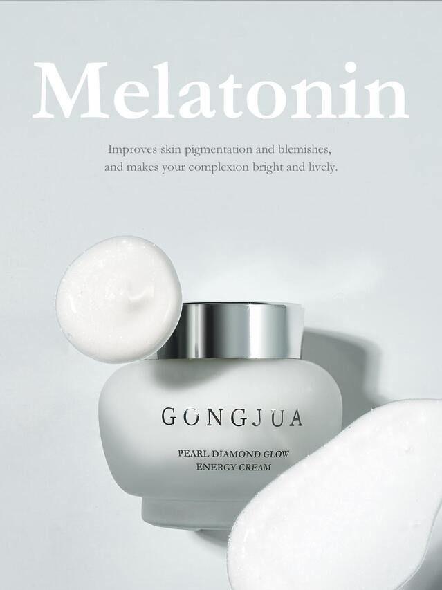 Gongjua Pearl Diamond Glow Energy Cream - With Pearl Extract - Premium Korean Brand, Highly Effective Skin Brightening, Anti-aging, and Skin Regeneration