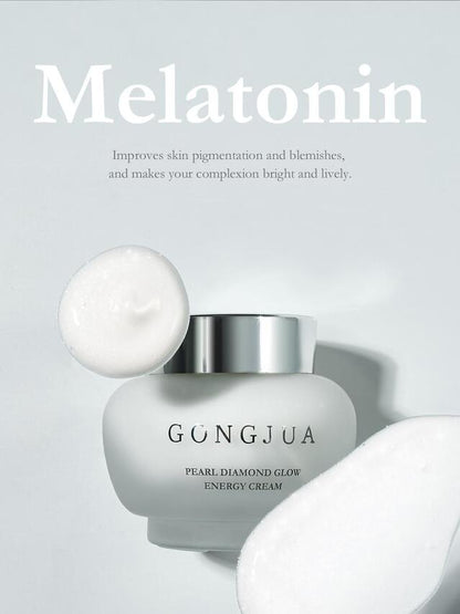 Gongjua Pearl Diamond Glow Energy Cream - With Pearl Extract - Premium Korean Brand, Highly Effective Skin Brightening, Anti-aging, and Skin Regeneration