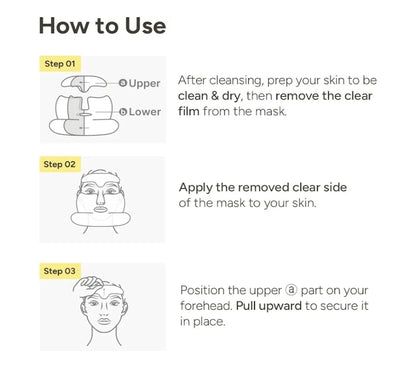 SUNGBOON EDITOR Deep Collagen Retinol Tension Boost Up Mask - Retinol, Volufiline, Lifted Skin, Skin Firmness, Boosted Volume for Sagging skin, Double Chin Reducer, V Line Lifting - 1 Mask