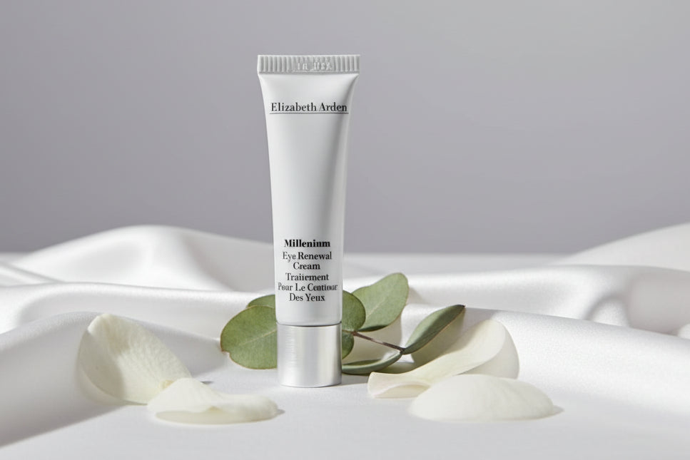 Elizabeth Arden Millennium Eye Renewal Cream - Rich, hydrating eye treatment designed to reduce fine lines, moisturize, and revitalize
