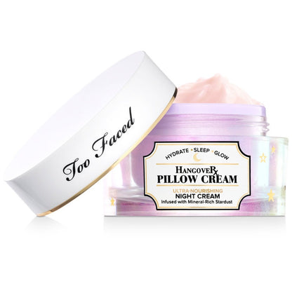 Crema de almohada Too Faced Hangover - Crema de noche ultra nutritiva