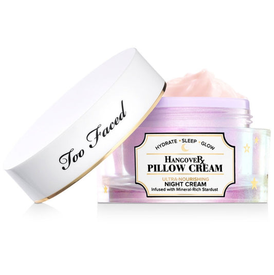 Crema de almohada Too Faced Hangover - Crema de noche ultra nutritiva