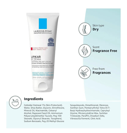Crema para eccemas Lipikar de La Roche-Posay