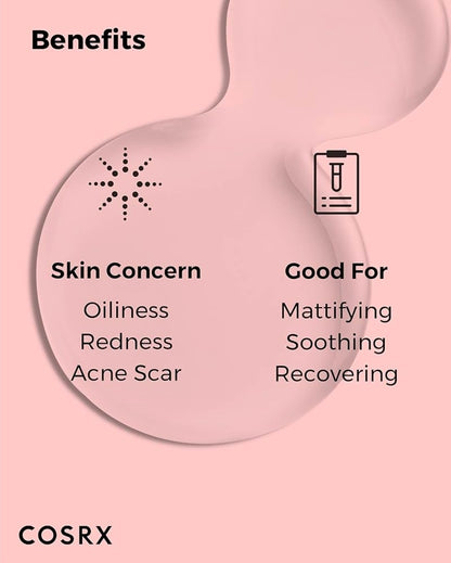 COSRX Calming Liquid Mild: solución perfecta que ayuda a prevenir el acné leve mientras se elimina el sebo con agua de té verde, BHA y PHA.