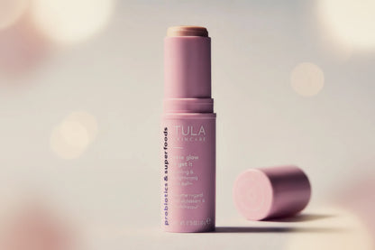 Tula Glow and Get it - Eye Balm Rose Glow - Dark Circle Treatment, Instantly Hydrate and Brighten Undereye Area