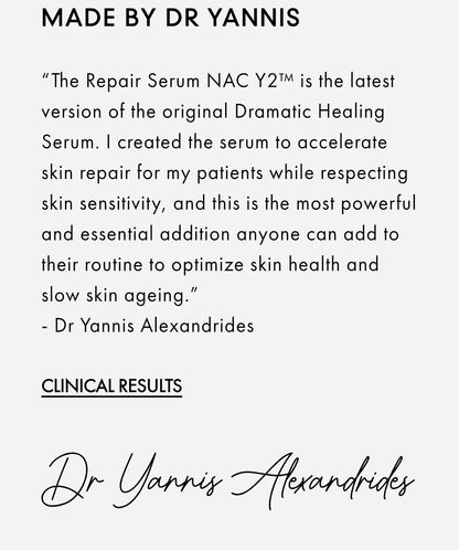 111SKIN Y Theorem Repair Serum NAC Y2 - Reduces Redness & Fine Lines. The hero product that started 111SKIN - Protects and repairs skin.