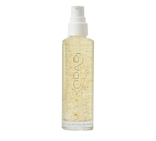 Kopari Golden Aura Body Oil with 24k Gold & Hyaluronic Acid - Hydrating Formula for Glowing Skin, Improves firmness and smoothness