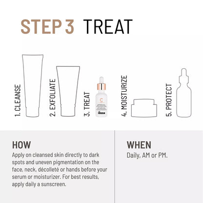 Dr. Brandt Bright This Way C Scription Brightening Serum - Fades dark spots, improves the look of fine lines and wrinkles, helps boost collagen production for firmer-looking skin