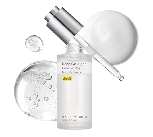 Suero de colágeno profundo SUNGBOON EDITOR - Volufiline + Colágeno + Niacinamida Cuidado hidratante y suavizante