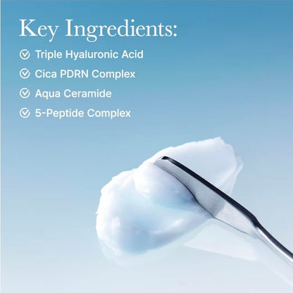 Arencia Deep Water Surge Soothing Cream with Hyaluronic Acid, Cica PDRN and Ceramide