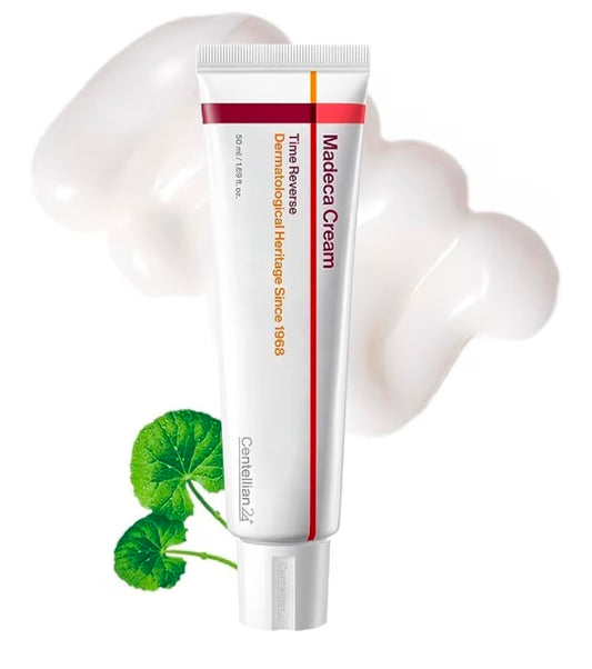 CENTELLIAN 24 Madeca Cream Time Reverse  - Advanced anti-aging cream is designed to combat 10 signs of skin issues, such as fine lines, wrinkles, firmness, uneven skin tone, and dullness