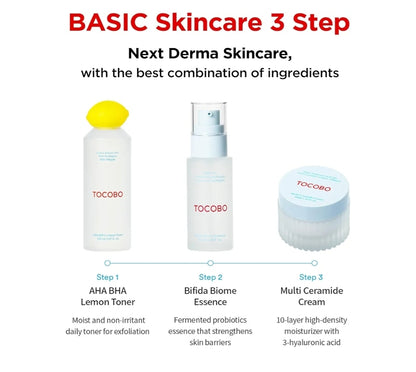 TOCOBO Triple Hyaluronic Acid 10%& Multi Ceramide Complex Cream -  Natural Ingredients,Sensitive Skin, Cruelty Free