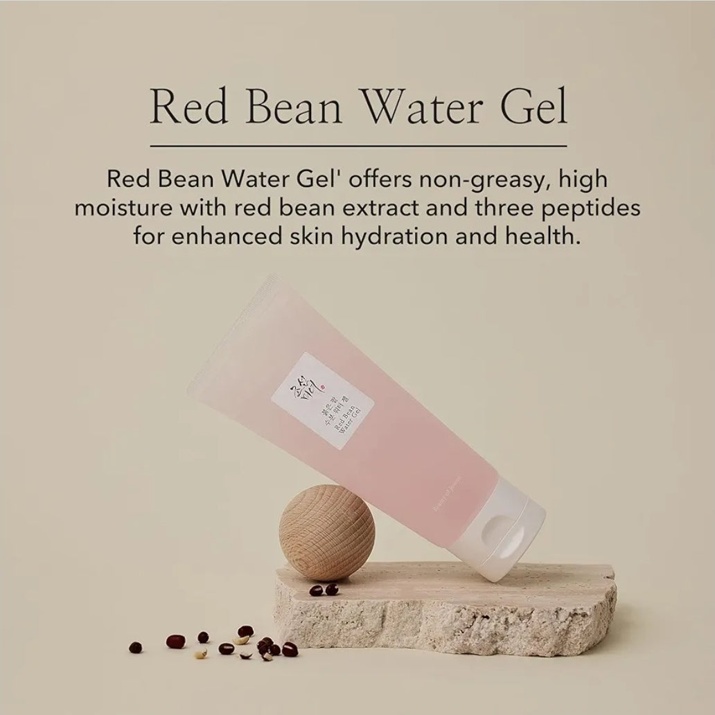 Beauty of Joseon Red Bean Water Gel - Hydrating Peptide Hydro Boost Moisturizer for Acne Prone Dry Skin, Anti-Aging, Peptides