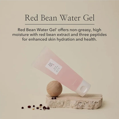 Beauty of Joseon Red Bean Water Gel - Hydrating Peptide Hydro Boost Moisturizer for Acne Prone Dry Skin, Anti-Aging, Peptides