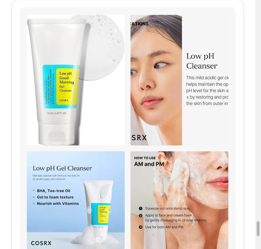 Premium Korean Beauty Skincare Routine Bundle - 6-Step Set with COSRX & Mixsoon Full Size Products