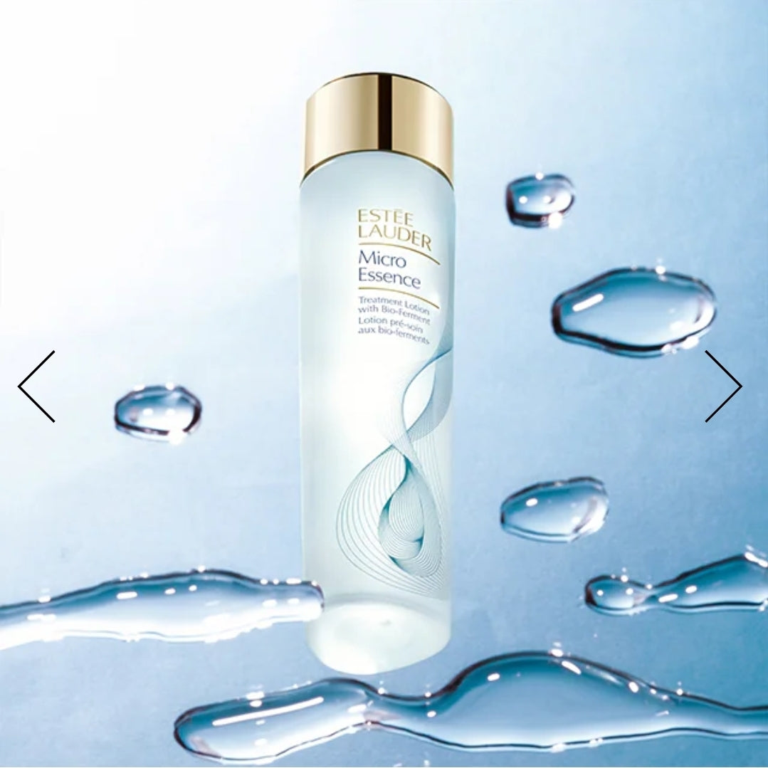 Estee Lauder Micro Essence
Treatment Lotion Toner with Bio-Ferment - Dryness, dehydration, Fine dry lines, pores, Redness and irritation