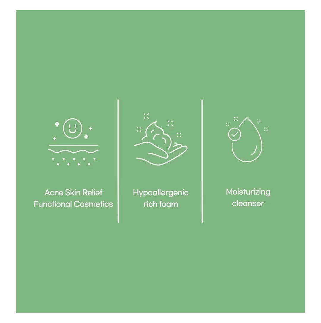 mixsoon Centella Cleansing Foam - Face Wash with Cica, Low pH Cleansing and Soothing for Face, Hydrating Formula