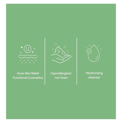 mixsoon Centella Cleansing Foam - Face Wash with Cica, Low pH Cleansing and Soothing for Face, Hydrating Formula