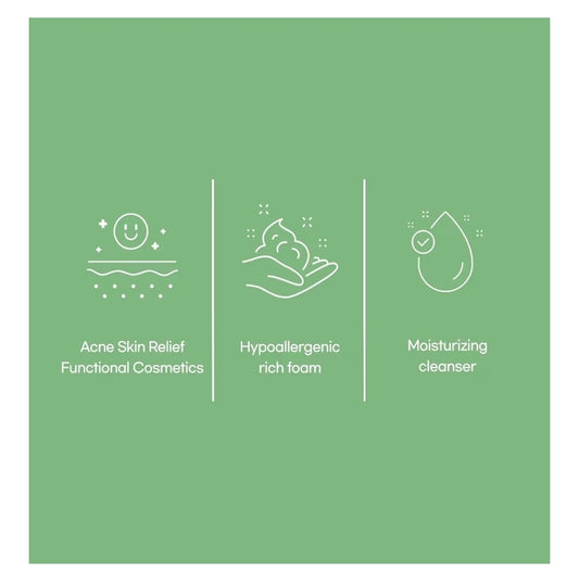 mixsoon Centella Cleansing Foam - Face Wash with Cica, Low pH Cleansing and Soothing for Face, Hydrating Formula