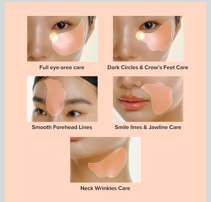 Parches para ojeras Beauty of Joseon Revive con retina y ginseng: mascarillas con péptidos de colágeno para bolsas y bolsas debajo de los ojos (30 pares)
