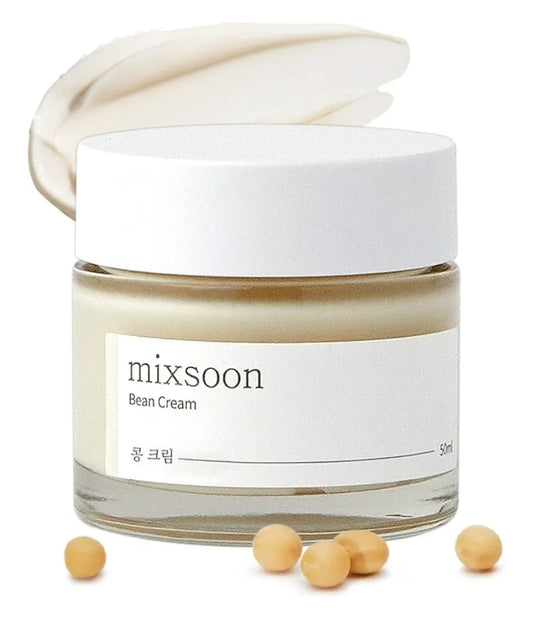Mixsoon Bean Cream - Intensive Moisture Face Cream For Smooth, Nourished Skin, Pore & Sebum Care