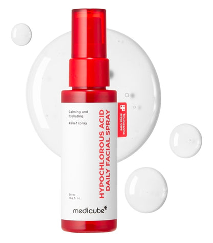 medicube Power Soothing Spray with Hypochlorous Acid, 1.69oz, HOCI Facial Mist for Soothing & Calming - All Skin Types, Daily Skin Solution & Post-Sun Care