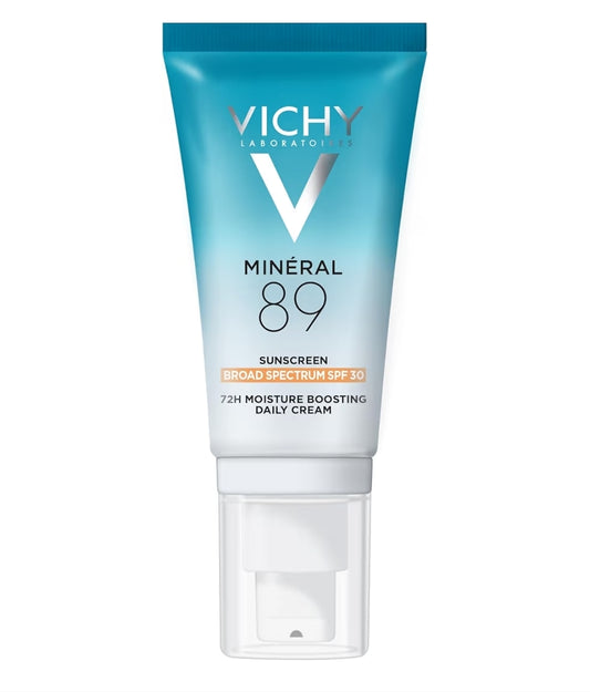Vichy Minéral 89 Face Sunscreen SPF 30 - Hydrating Daily Sunscreen For Face