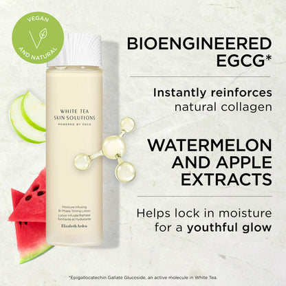 Loción tonificante bifásica hidratante White Tea Skin Solutions de Elizabeth Arden