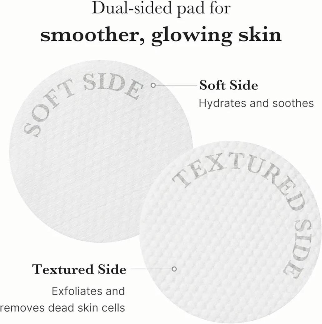 Almohadillas tónicas medicube Zero Pore Pad 2.0: almohadilla facial de doble textura para exfoliación y cuidado de los poros con 4,5 % de ácido láctico AHA y 0,45 % de ácido salicílico BHA.