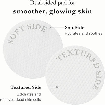 Almohadillas tónicas medicube Zero Pore Pad 2.0: almohadilla facial de doble textura para exfoliación y cuidado de los poros con 4,5 % de ácido láctico AHA y 0,45 % de ácido salicílico BHA.