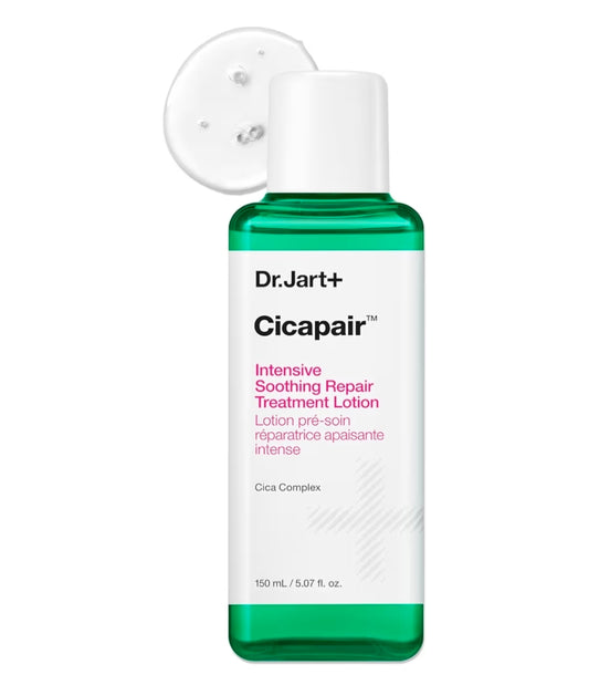Dr.Jart+ Cicapair Intensive Soothing Repair Treatment -  Liquid Korean Face Lotion to Reduce Redness with Centella Asiatica, Hydrating Toner