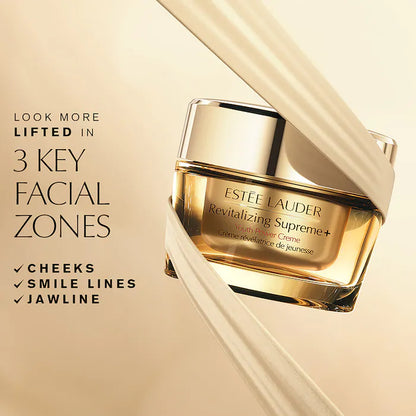 Crema hidratante de día Revitalizing Supreme+ Youth Power de Estée Lauder con FPS 25 - Antiedad para líneas finas y arrugas