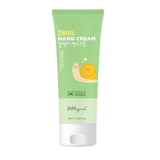 JAMagain Snail Hand Cream - Nourishes and hydrates your hand even after hand washing - K-Beauty