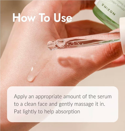 Suero de colágeno Mizon Phyto Plump: colágeno vegano, 88 % de ingredientes naturales con adenosina, hidratación profunda, cuidado de la piel coreano.