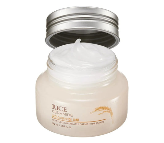 Crema hidratante con ceramidas de arroz de The Face Shop