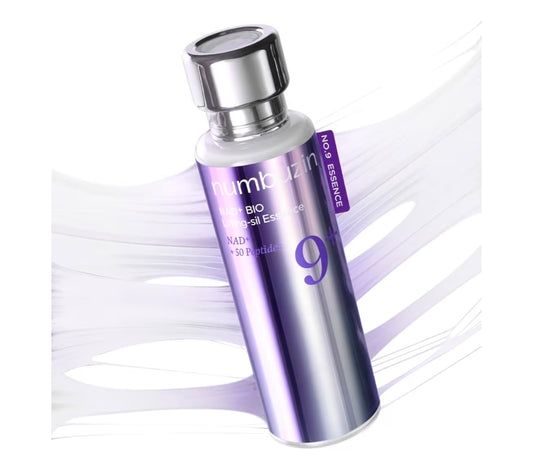 Suero reafirmante Numbuzin n.° 9 NAD+ BIO: brillo, reafirmante y antiarrugas. Suero facial con péptidos para piel flácida, líneas de expresión y elasticidad. Fórmula hidratante y reafirmante. Cuidado de la piel coreano.