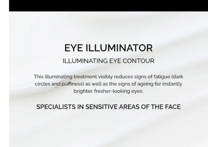 Iluminador de ojos Christian Breton - Crema hidratante para ojos cansados ​​y apagados - Escualano y extractos botánicos - Probado por oftalmólogos