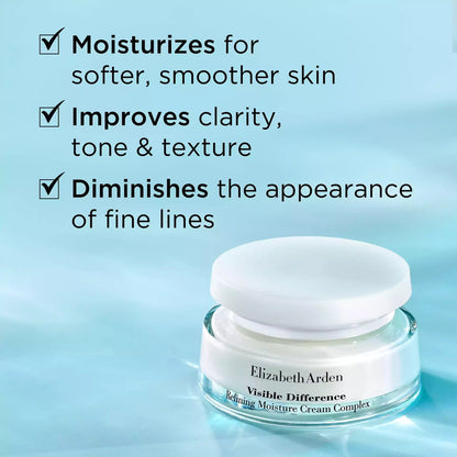 Complejo de crema hidratante refinadora Visible Difference de Elizabeth Arden
