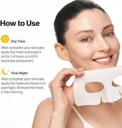 SUNGBOON EDITOR Deep Collagen CICA Tea tree Overnight Mask - Real Collagen Face Mask with Tea tree & Centella, Acne Face Mask for Calming & Soothing- 1 Mask