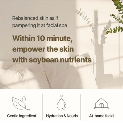Mixsoon Soybean Milk Pad - Milky Texture Sheet Pad for Sensitive Skin Nourishing Moisturizer - 1 Pack (3 Sheets)