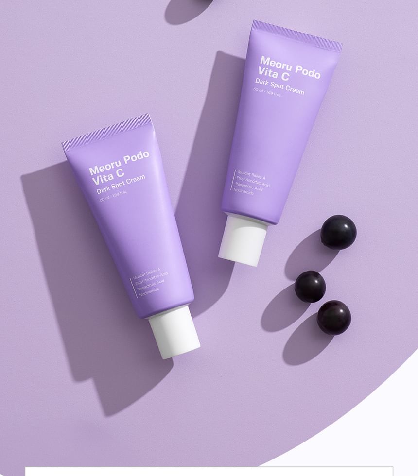 SUNGBOON EDITOR Meoru Podo Vita C Brightening Cream - Facial Moisturizer for Brightening, Correcting blemishes, Soothing,Vitamin C, Niacinamide, Hyaluronic Acid, Cica