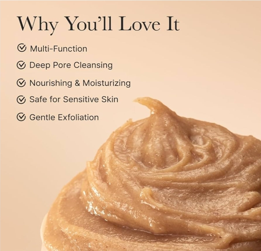 Arencia Calendula Rice Mochi Fresh Cleanser - Moisturizing, Brightening & Deep-Cleansing for Sensitive Skin