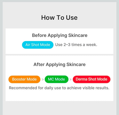 medicube Booster Pro Pink - 6 in 1 Real Glass Glow Beauty Massager for Clear, Radiant, Firmer-Looking Skin