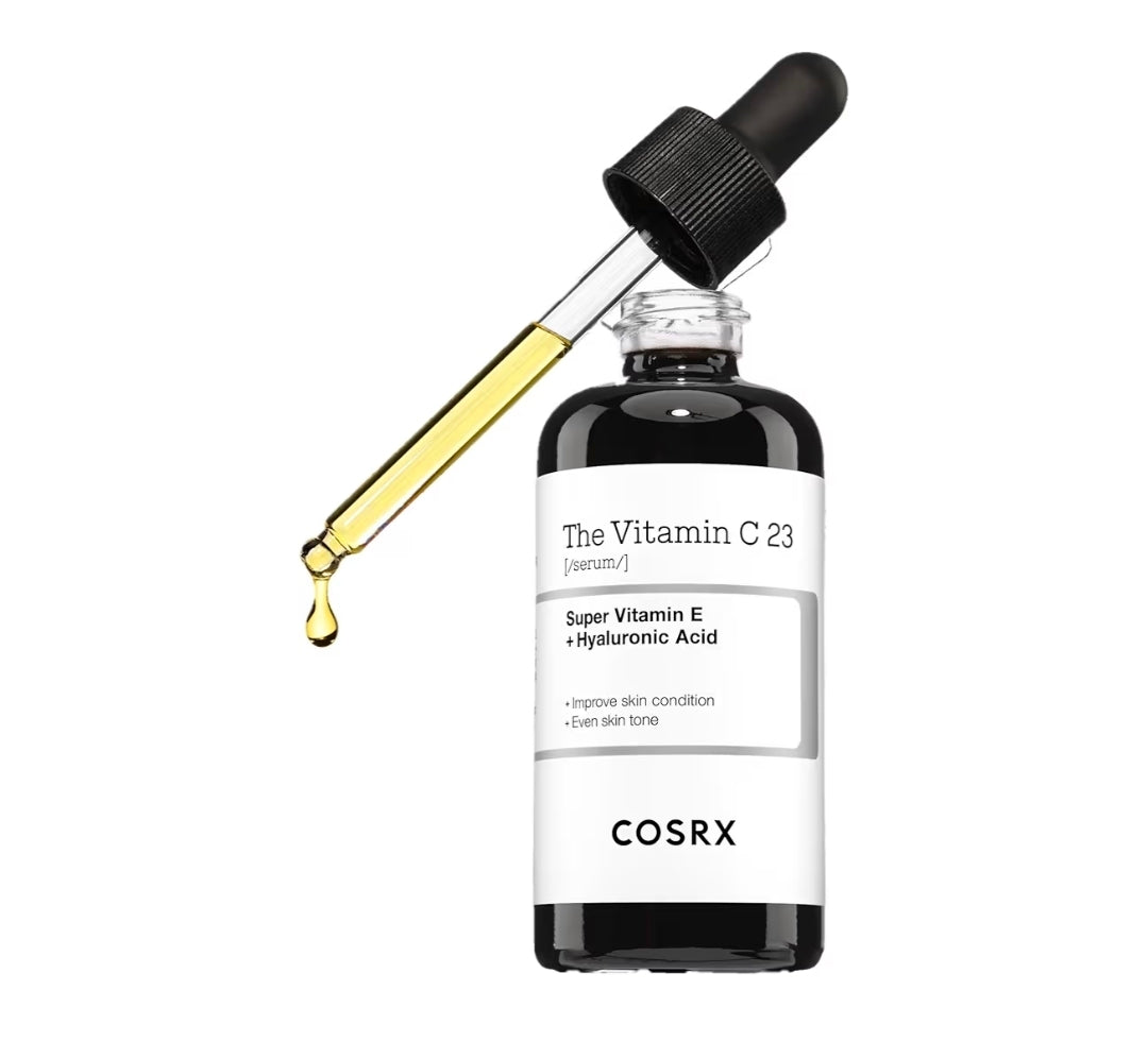 COSRX Pure Vitamin C 23% Serum with Vitamin E & Hyaluronic Acid - Hydrating Facial Serum for Fine Lines, Uneven Skin Tone & Dull Skin