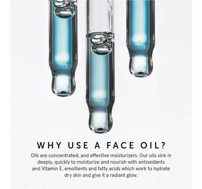 HERBIVORE Lapis Balancing Facial Oil with Blue Tansy + Squalane - Soothes dry skin & Redness + Balance Oil Production, Lightweight, Non-Comedogenic, Plant-Based