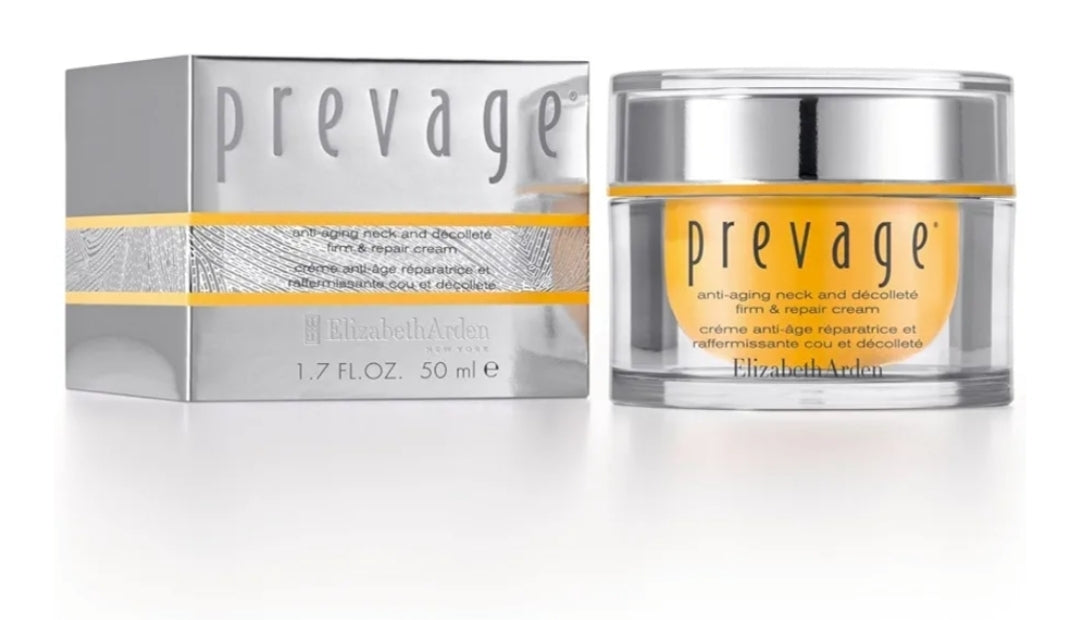 Elizabeth Arden Prevage Anti-Aging Neck and Décolleté Firm & Repair Cream - Award-winning advanced Idebenone technology plus a protein restoring complex
