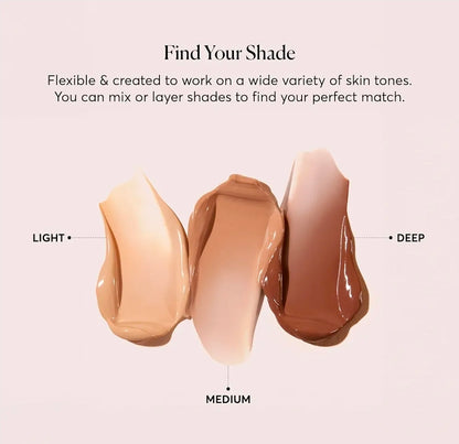 Naturium Dew-Glow Tinted Moisturizer SPF 50+ Light, protector solar hidratante diario y prebase facial con tinte, protector de piel con acabado húmedo, 1.7 oz