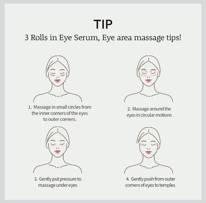 Farmstay Hyaluronic Acid Rolling Eye Serum with 2% Niacinamide & Collagen – Hydrating Korean Eye Roller for Dark Circles, Puffy Eyes & Wrinkles